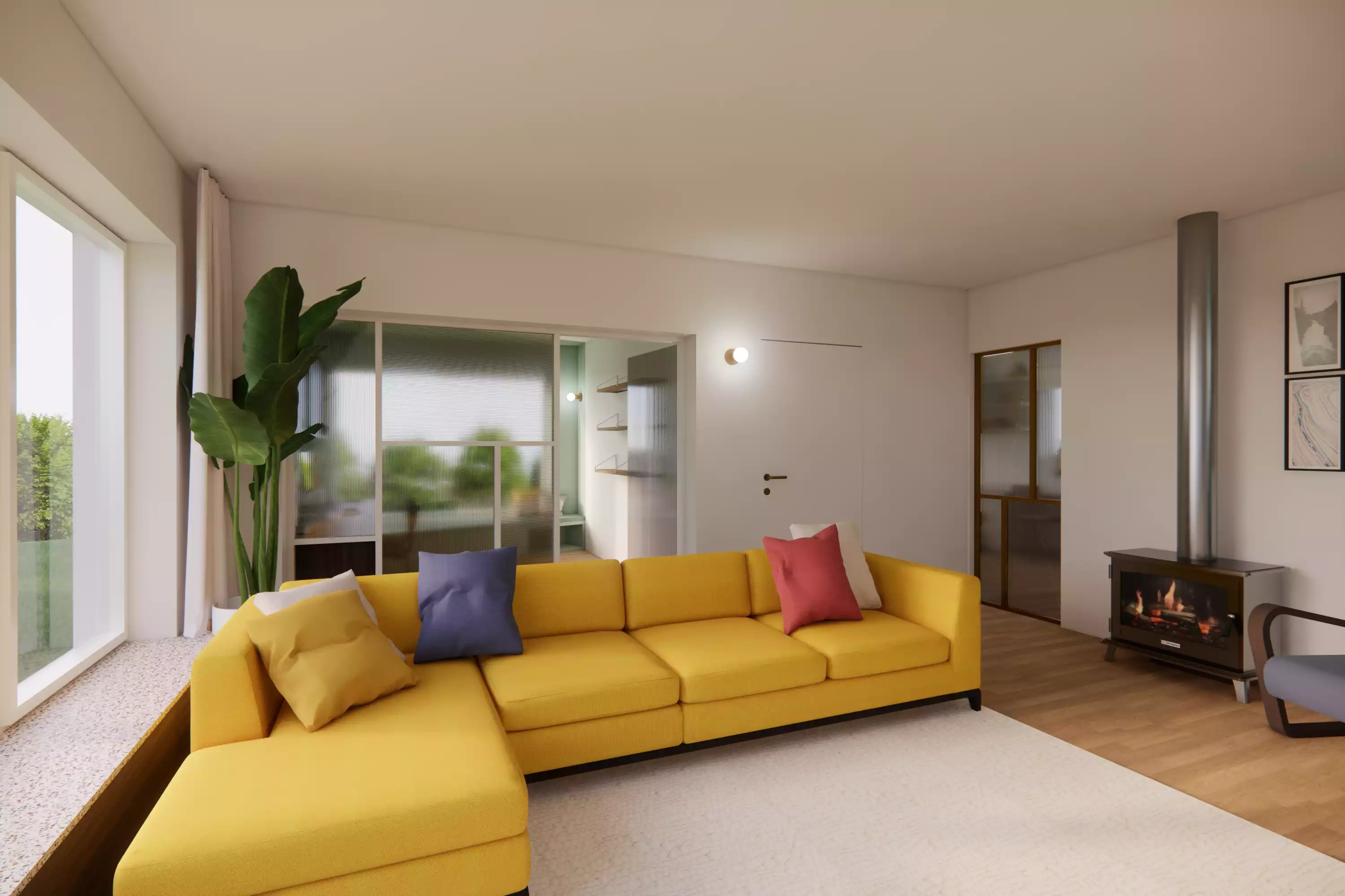 RENOVATIE EN UITBREIDING VAN EEN GEZINSWONING - interieurproject van M-INT