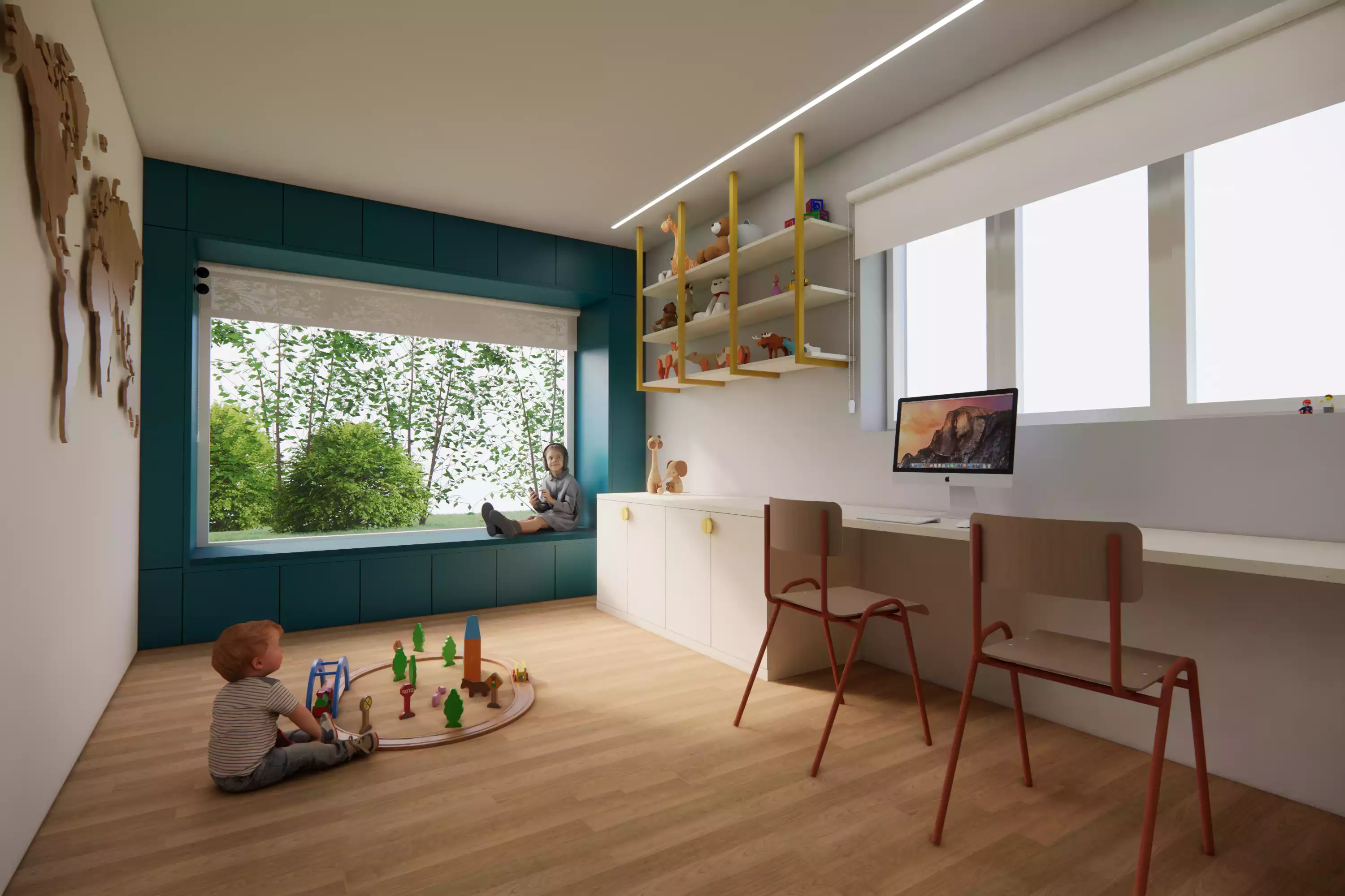 RENOVATIE EN UITBREIDING VAN EEN GEZINSWONING - interieurproject van M-INT